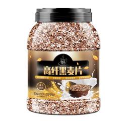 麦粒美 高纤低脂 黑麦片