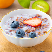 黑麦片高纤低脂燕麦片无糖精无脱脂早餐冲饮即食饱腹代餐食品 罐装