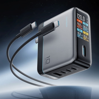 淘金币可用：酷态科 10号超级电能充 Ultra 手机充电器 120W