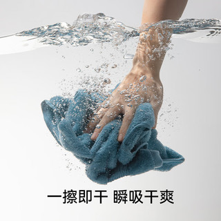 三利纯棉A类毛巾7A抗菌家用柔软洗脸洗澡加厚100g新疆棉面巾 灰咖蓝 【A类纯棉加厚】灰/咖/蓝 3条