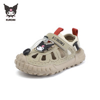 凯蒂猫 Hello Kitty 库洛米女童鞋宝宝凉鞋2025夏季儿童包头凉鞋小童 米紫 28码