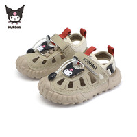 凯蒂猫 Hello Kitty 库洛米女童鞋宝宝凉鞋2025夏季儿童包头凉鞋小童 米紫 26码