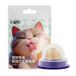 卡尔 猫用固体营养能量球 鸡肉三文鱼味 3个