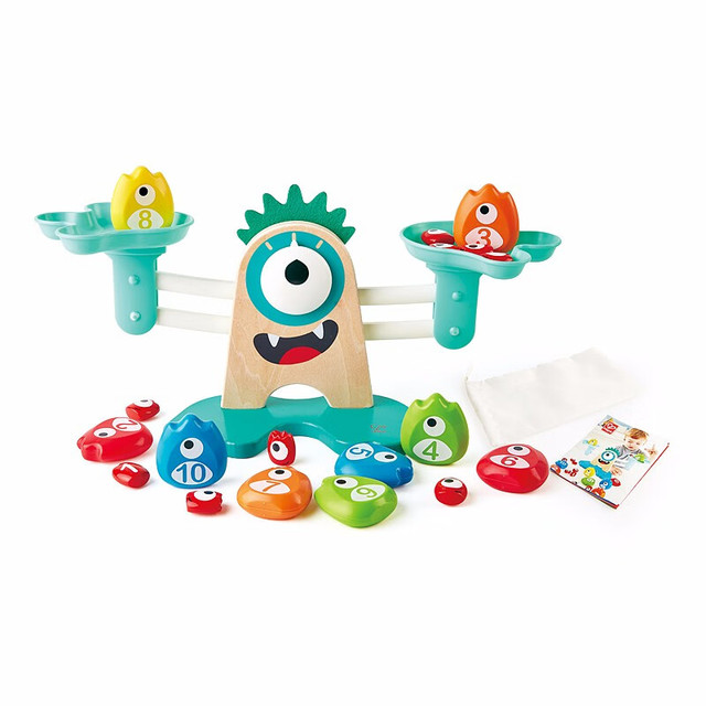 Hape E0511 大眼怪数字天平