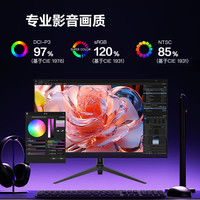 ThinkPad 联想 31.5英寸4K显示器 超清画质 10bit色深 HDR 120%sRGB广色域 低蓝光不闪屏