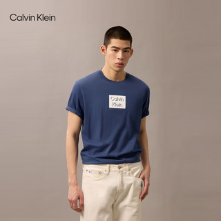  /Calvin Klein 镂空字母胶印 男士针织短袖T恤