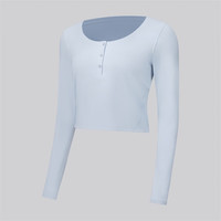 lululemon丨Rulu 女士长袖亨利衫 LW3IUSS