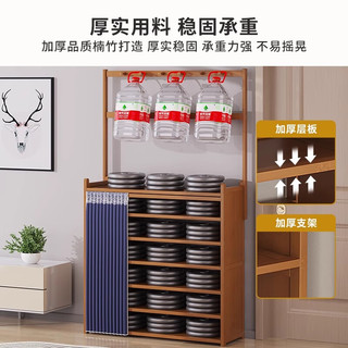 苡茉鞋架家用门口防尘简易鞋柜入户衣帽置物收纳架茶蓝四层50