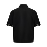 安德玛（UNDERARMOUR）春夏Courtside男子弹性篮球运动衬衫1390122 黑色001 M