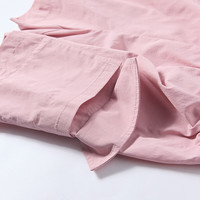 笛莎（DEESHA）童装儿童女童短裤2025夏季中大童休闲舒适速干工装短裤 烟粉 140