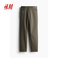  H&M 简约英伦 男士休闲裤