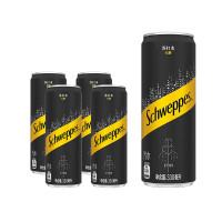 Coca-Cola 可口可乐 怡泉 苏打水气泡水饮料 330ml*4罐