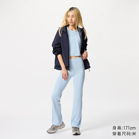优衣库 UNIQLO 女装 AIRism 高弹力罗纹喇叭紧身裤 UQ476115