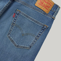 Levi's李维斯冬暖系列男士502标准版型复古休闲牛仔裤 中蓝色 36 (32)