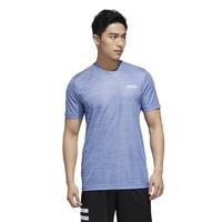 限尺码：adidas 阿迪达斯 M D2M HE TEE男式时尚舒适休闲透气运动短袖