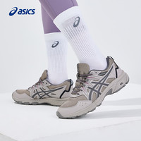 ASICS 亚瑟士 女鞋越野跑步鞋透气运动鞋缓震耐磨抓地跑鞋 GEL-VENTURE 8 灰色/灰色 38