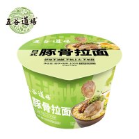 非油炸方便面 豚骨拉面 100g*12桶 家庭装