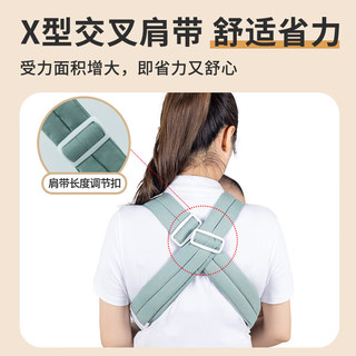 葆氏婴儿背带抱娃宝宝双肩横前抱式减震防滑四季多功能儿童腰凳