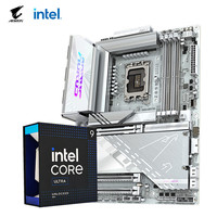 技嘉 主板CPU套装电竞冰雕Z890 AORUS PRO ICE+英特尔酷睿 Ultra 9 285K盒装CPU处理器