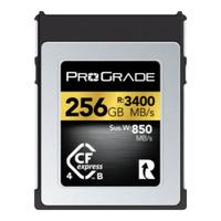 ProGradeDigital（铂格瑞 )256G CFexpress TypeB卡3400M/S支持尼康Z8/Z9佳能R5R5C 富士GFX100II全格式高速储存卡 256G+ CFEB/SD