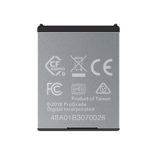 ProGradeDigital（铂格瑞 )256G CFexpress TypeB卡3400M/S支持尼康Z8/Z9佳能R5R5C 富士GFX100II全格式高速储存卡 持续写入850MB/S256G