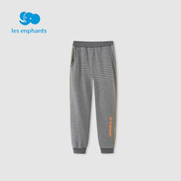 丽婴房（Les enphants）童装儿童裤子男女童宝宝休闲裤印花针织长裤春款 蓝色 100 CM/3岁
