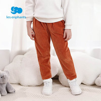 丽婴房(Les enphants)童装儿童裤子女童宝宝休闲裤针织灯芯绒长裤女宝秋季长裤 粉色 120 CM/6岁