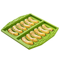 酷易 coolyep 00370 硅胶香肠模具 绿色 耐高温 婴儿辅食