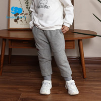 丽婴房（Les enphants）儿童运动裤子男童休闲针织长裤小中童时尚运动裤子春款 灰色 80 CM/1岁