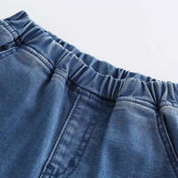 丽婴房童装儿童裤子男童牛仔裤儿童中小童休闲时尚牛仔长裤2021秋 90CM/2岁