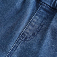 丽婴房童装儿童裤子男童牛仔裤儿童中小童休闲时尚牛仔长裤2021秋 110CM/4岁