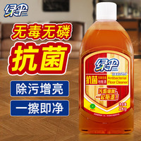 绿伞 杀菌地板清1kg清洗剂地板护理实木复合地板大理石地板清洁杀菌