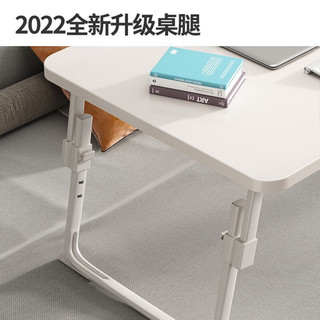 竹思乐电脑桌折叠书桌床上小桌子可升降宿舍上铺学习桌家用写字桌板 【加固】三档可调-樱枫木