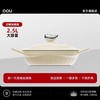 OOU! OOU 珐琅锅 铸铁炖锅 28cm 奶油白