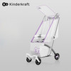 可可乐园 KK Kinderkraft婴儿口袋推车儿童遛娃神器轻便折叠大童宝宝高景观溜娃车小憨豆 蕨蕨紫升级款口袋遛娃车KP6