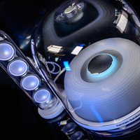 哈曼卡顿 Harman Kardon音乐琉璃4代水晶4四代520送男生女生男女朋友创意蓝牙音响家用桌面音箱 AURA STUDIO 4 水晶4代 黑（亚克力支架4件套）