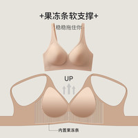 猫人内衣女小胸聚拢果冻软支持薄款无钢圈无痕胸罩