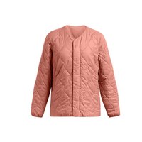 安德玛(UNDERARMOUR) Diamond女子轻质运动休闲外套1385857 摩卡玫瑰红696 2XL
