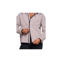 安德玛(UNDERARMOUR)Unstoppable Texture自在系列女子轻便运动休闲外套1389842 脂鲤灰015 XS