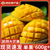 智田喜 四川凯特芒果特大芒果  净重4.5斤+  单果250g+