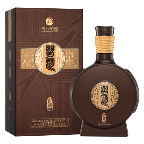 省585.68元】习酒白酒_习酒窖藏1988 53%vol 酱香型白酒500ml*1瓶