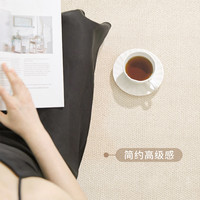 地毯客厅2025新款仿亚麻剑麻原木卧室家用榻榻米满铺纯色地垫免擦