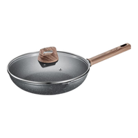 苏泊尔（SUPOR）平底锅不粘锅麦饭石色家用煎锅轻烟少油燃气电磁炉通用