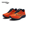 索康尼 saucony 菁华15跑鞋男轻量缓震透气专业运动鞋Kinvara 15 红深兰167 43