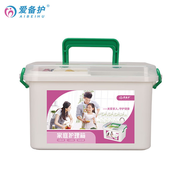 爱备护 ABH-J001B 急救包 家庭防暑药箱 26cm*18cm*15cm（单位:套）白色