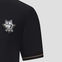 七匹狼短袖T恤夏季男翻领休闲衫亲肤舒适通勤百搭透气T恤衫 702(深杏色) 2XL 180/96A