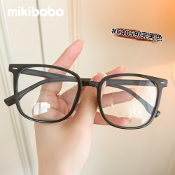 mikibobo 防蓝光 近视眼镜  双眼近视100度