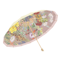 范爷家轻奢16骨晴雨两用伞加大双人伞防风防晒防紫外线雨伞彩胶隔热