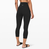 lululemon Align女士高腰紧身裤 黑色 3XS