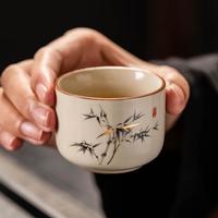 汝窑自动茶具套装石磨旋转出水功夫泡茶具家用办公室喝茶整套高档